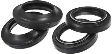 Partuto 33mm Motorcycle Front Fork Shock Oil Seal for YAMAHA YZF-R125 | 1 Set, Front Fork Shock Oil Seal, Nitrile Butadiene Rubber