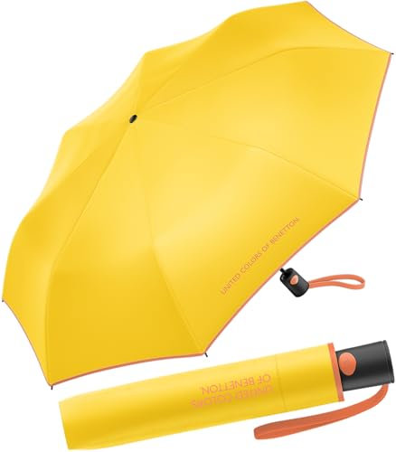 Benetton Taschenschirm Mini Automatik HWS 2024 - Cyber Yellow