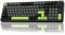 AULA F99 Pro Wireless Gaming Keyboard,Tri-mode Mechanical Keyboard Wireless with Control Knob,Side Engraved,RGB Backlight,Pre-lubed Linear Switches,Hot Swappable Custom Keyboards (Black&green)