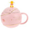 Cabilock Taza Batidora Con Tapa De Cerámica Taza De Agua Para El Hogar Multifuncional Para Café y Té