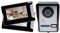 Videocitofono a 2 fili con apriporta e 2 monitor e telecamera da 7, audio a due vie, visione notturna a infrarossi a 92°