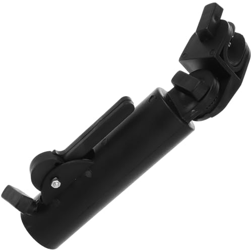 CLISPEED Adjustable Golf Umbrella Clip with Clamp Portable Cart Stand for Secure Windproof Hold Angle Adjustable Holder for Golf Carts and Trolleys
