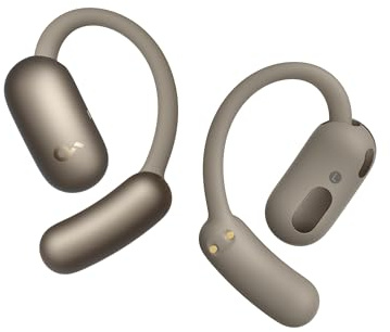 soundcore AeroFit 2 by Anker, Open-Ear Headphones, Real-Time Translation Earbuds, 4 Adjustable Positions for Every Ear Size, 2× Richer Bass, Hi-Res, 42H Playtime, IP55,AI Clear Calls,Wireless Charging