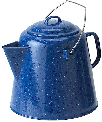 GSI Outdoors 20 Tassen Kaffeekocher Design stabil für Campingplatz, Wohnmobil oder Bauernhausküche