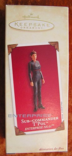 Star Trek - Sub-Commander T'Pol - Enterprise NX-01 - Christmas Ornament - Hallmark Keepsake (2003)