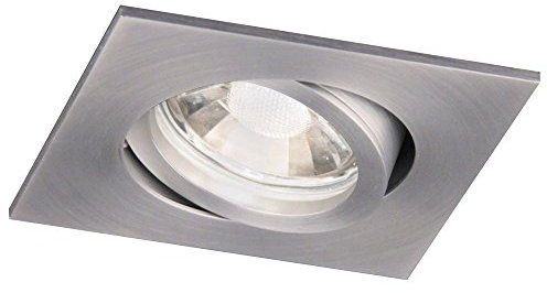 s.LUCE GU10 Einbaustrahler Prim schwenkbar Alu-Matt 230V Einbauleuchte