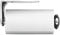 simplehuman KT1086 Küchenrollenhalter mit Wandhalterung, Küchenrollenhalter Schrank, Wand, Papierrollenhalter, gebürsteter Stahl, 5 Jahre Garantie