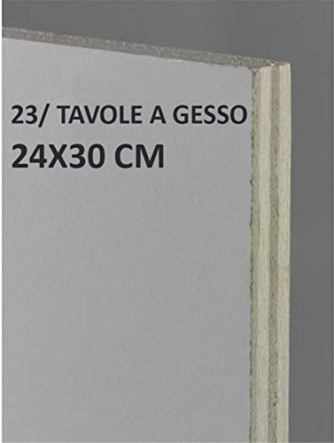 Gesso Panels by Belle Arti Multi-ply Poplar Wood Base 24 x 30cm