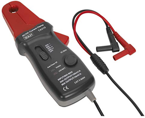 Sealey Ta310 20A/80A Ac/Dc Current Clamp - 12Mm