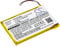 VINTRONS Li-PL BATTERY Pack Fits Sony NWZ-A826, NWZ-A729BLK, NWZ-A829, NWZ-A828, NWZ-S738FBNC, NWZ-820, NWZ-S738