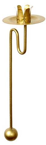 hdg Baumkerzenhalter Balancehalter 6 er Set in Gold