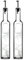 Pasabahce Homemade Lot de 2 bouteilles d'huile et de nourriture 500 ml en verre trempé Passe au lave-vaisselle Transparent