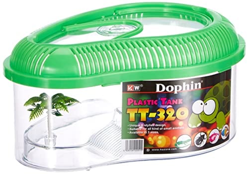 ICA TT-320 Tartaruga con Coperchio Dophin, assortimento: Colori Casuali, Verde