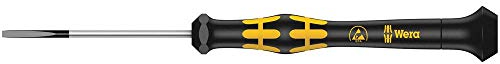 Wera 05030108001 1578 A Kraftform Micro Schlitz-Schraubendreher, 0.35 x 2.5 x 40 mm