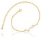 SELIA Arabische Liebe Kette & Armband - Edelstahl - verstellbare islamische Halskette - arabisches Liebessymbol - muslimischer Kalligraphie Schmuck (Armband Gold)