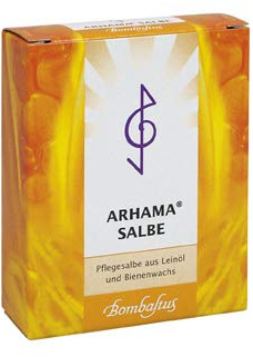 Arhama-Salbe ist eine natürliche kosmetische Pflegesalbe aus Leinöl und Bienenwachs.Spar-Set 2x20 ml