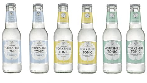 Yorkshire Tonic Water Mixed Variety Selection Pack (6X 200ml)