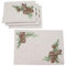 Manor Luxe Winter Pine Cones & Branches Platzset, Natur, 14x20