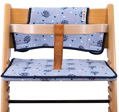 JYOKO KIDS Hochstuhl Kissen kompatibel mit stokke tripp trapp (Spike)