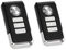 Mengshen Confezione Da 2 Telecomandi, Compatibile Per Allarmi M64 / M641 / M642 / M70 / M701 / M702 / Z07 / Z08 / Z09