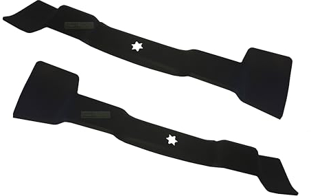 2 X 54 cm Rasenmähermesser für MTD Wolfgarten Black Edition Gartenland 742-05253 742-05254