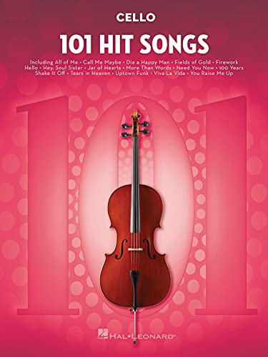 101 Hit Songs for Cello (English Edition)