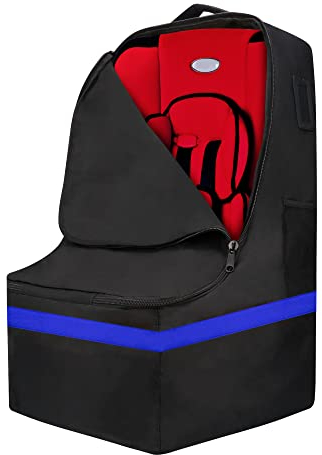 ProFaster Gepolsterte Autositz-Reisetasche, blau, Autositz Reisetasche