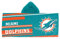 Northwest The Company NFL Miami Dolphins Unisex-Jugend Strandtuch mit Kapuze, 53,3 x 129,5 cm, Liner