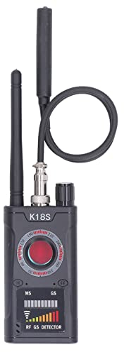 Natudeco K18S Versteckter Kamera-Detektor 1MHZ-8000MHZ Bug Wireless Signal Scanner Hochempfindlicher GPS-Positionierungsfinder Privater Schutz Überwachungsgeräte-Detektor