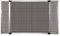 1PEZZO ZANZARIERA ESTENSIBILE cm 40 x 50 - alluminio