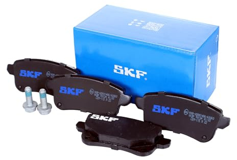 SKF Scheibenbremse Bremsbelag VKBP 90134-4er Set - Position Hinterachse Höhe 77 mm Länge 134 mm Breite 83 mm Dicke 15,9 mm - OE Qualität