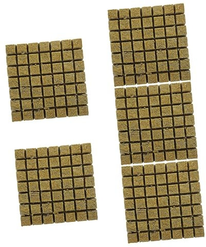 GANAZONO 5 Sätze Würfel Pflanzen Anzuchterde Für Pflanzen Erdlose Stecker Würfel Wachsen Dwc-hydrokultursystem Gartenzubehör Erdloser Anbaublock Kindergarten Block Dünger Mini