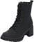 Palado Stiefeletten Damen Kefalonia - warme & bequeme Winterschuhe für Frauen mit rutschfester Gummisohle - moderne Boots mit Blockabsatz für Herbst & Winter Schwarz Matt UK3,5 - EU36