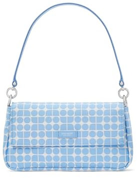 Kate Spade New York Noel Lola wandelbare Umhängetasche aus Jacquard-Stoff, Astralblau, mehrfarbig, Astral Blue Multi, Einheitsgröße
