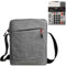 Pocket Operator Bag - Spritzwassergeschützte Umhängetasche für Teenage Engineering K.O. II Sampler EP-133 K.O II Sampler, Synthesizer und Trommelmaschine mit verstellbarem Gurt (grau)