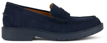 Geox Damen D Spherica Ec1 Loafer, Blau, 38 EU Weit