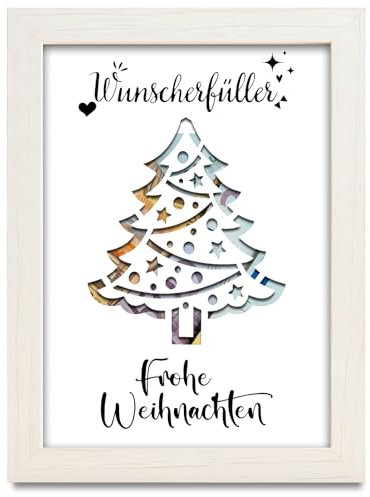 Geldgeschenk Weihnachten, Geldgeschenke Verpackung Weihnachtsbaum, Weihnachtliche Geldgeschenke, Weihnachtsgeld Verpackung, Weihnachten Geschenke für Frauen, Männer, Kinder, Freunde, Familie
