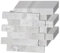 XMTECH 10 Stück Fliesenaufkleber 34 x 29 cm, Badezimmer Fliesenfolie Fliesensticker für Bad Küche, Selbstklebend Wandfliesen, PVC Metro Fliesen Selbstklebend Fliesendekor Geprägte Textur F