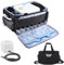 TEFGTER Aufbewahrungstasche für Dampfreiniger, kompatibel mit Dupray Dampfreiniger, Tragetasche mit Taschen, tragbare Dampfreiniger-Organizer-Tasche mit großem Platz (nur Etui), Schwarz