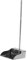 DINHEAROM Recogedor Acero Inoxidable con Mango De Recogedor Vertical Resistente para Limpieza El Hogar Garaje y Patio para Tareas De Barrido Interiores y Exteriores