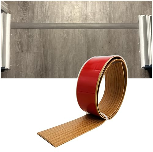 Übergangsleiste selbstklebend, Zierleisten Peel and Stick, Breite 40/50/76 mm, Für Türschwelle/Holzböden/Laminat/Fliesen(Oak,7.6cm/0.26Ft x 1m/3.28Ft)