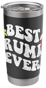 Retro Groovy Best Rumi Ever First Name Mother's Day Girl Stainless Steel Insulated Tumbler