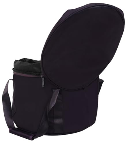 DOITOOL Tragetasche aus für Lila Kristallklangschalen Dickem Innenfutter und Glattem Reißverschluss Polyester und Baumwolle Zufällige Farbe für Reisen