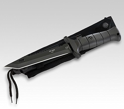 Eickhorn Kampfmesser KM4000, Stahl 1.4110, Kunststoff-Griff,, Cordura/Kunststoff-Scheide