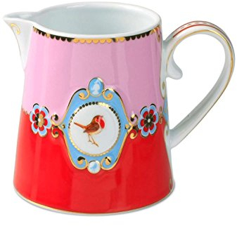 Pip Studio Love Birds Medallion Krug rot/pink 270ml