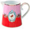 Pip Studio Love Birds Medallion Krug rot/pink 270ml