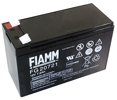 Original FIAMM Bleiakku FG20721 12V 7,2 Ah Blei Gel Akku FG 20721 4,8mm Stecker