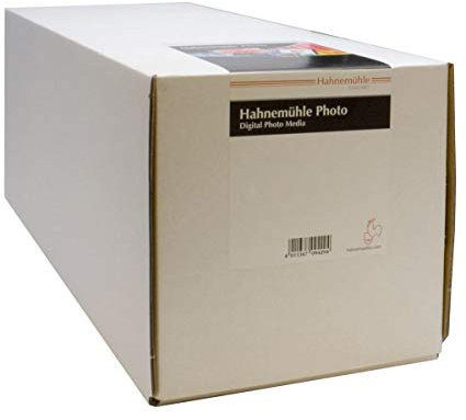 Hahnemühle 10643160 Photo Glossy Papier, 260 g/m², 44 Zoll Rolle, 1118 mm x 30 m, hellweiß