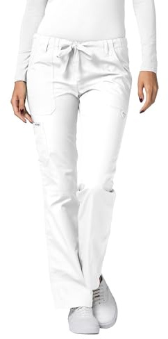 Adar Universal Damen Pflegebekleidung - Gerade Hose mit Kordelzug