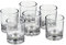 Set of 6 Clear Glass Holders for Votive Candles